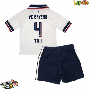 Bayern Munich Jonathan Tah #4 Vieraspaita Lapsille 2026-27 Lyhythihainen (+ shortsit)